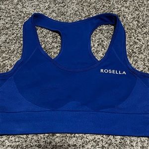 Blue Rosella Workout Bra/Top
